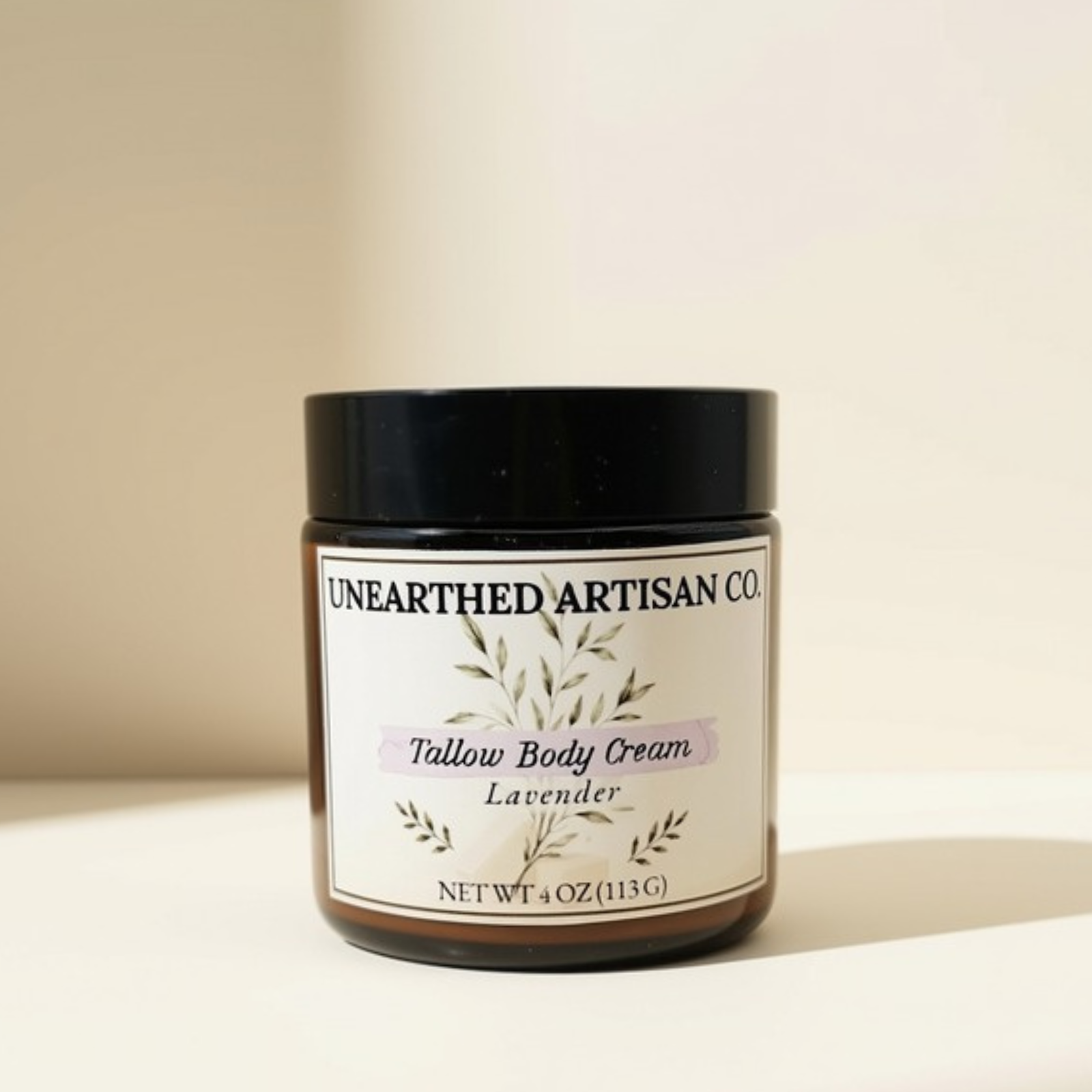 Lavender Tallow Body Cream